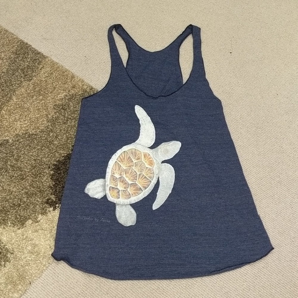 American Apparel Sea Turtles by Alexa Tank Top